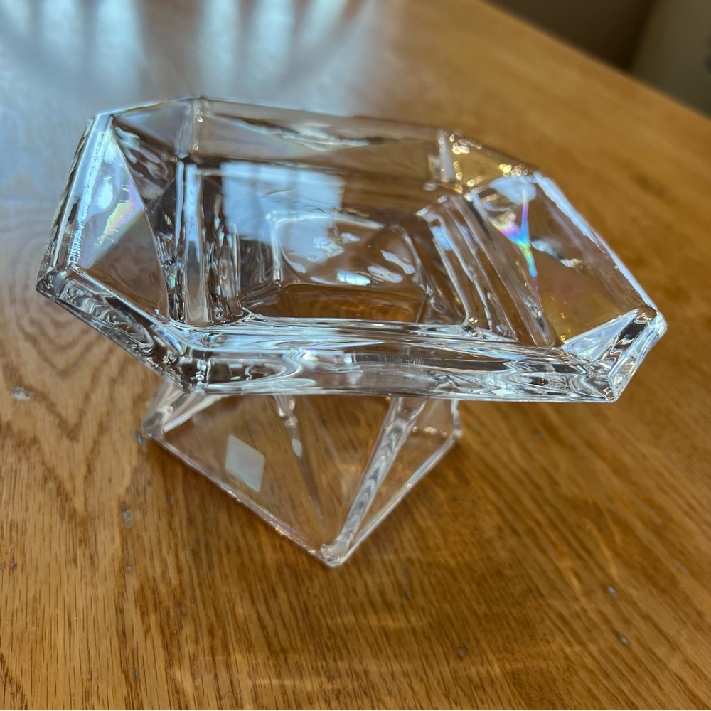 Partylite Retired Reversible Crystal Candle Holder - Picture 4 of 13